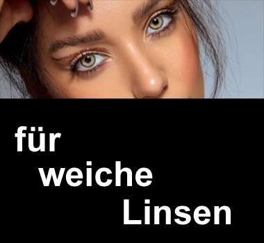 Pflege für weiche Linsen