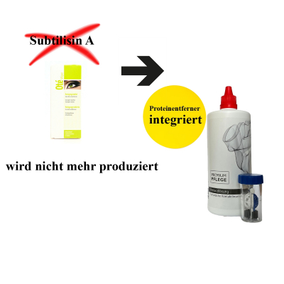 Ersatz für Ote Wiper--- Premium Pflege Peroxidlösung 360 ml- 1 Behälter / mit integrierten Proteinentferner