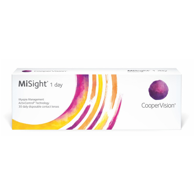 MiSight® 1 day Myopie Kontaktlinsen Cooper Vision 30er Packung