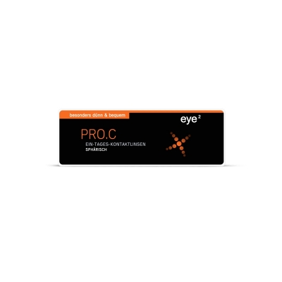eye2 PRO.C Ein Tages Kontaktlinsen Sphärisch 90er oder 30er Box