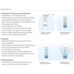 Ophtecs Cleadew GP Sparpack 4 x a (120ml Cleadew GP Lösung, 30 Tabs, 1 Behälter)
