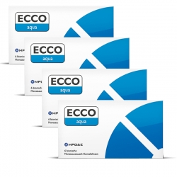 Ecco Aqua Sparpack - 4 Boxen- 24 Linsen versandkostenfrei