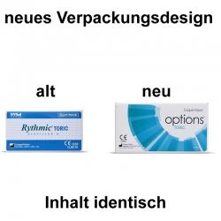 Rythmic Toric 6er Box mit neuer Verpackung