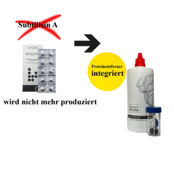 Ersatz für Avizor Enzyme --- Premium Pflege Peroxidlösung 360 ml- 1 Behälter / mit integrierten Proteinentferner