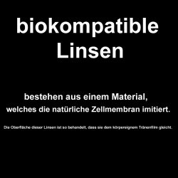 Premium Linsen biokompatible Monatslinsen - 4er Sparpack (24 Linsen) -versandkostenfrei- MPG&E