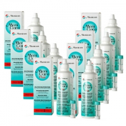 8 Flaschen Menicon Menicare Plus Kontaktlinsenflüssigkeit a 250ml
